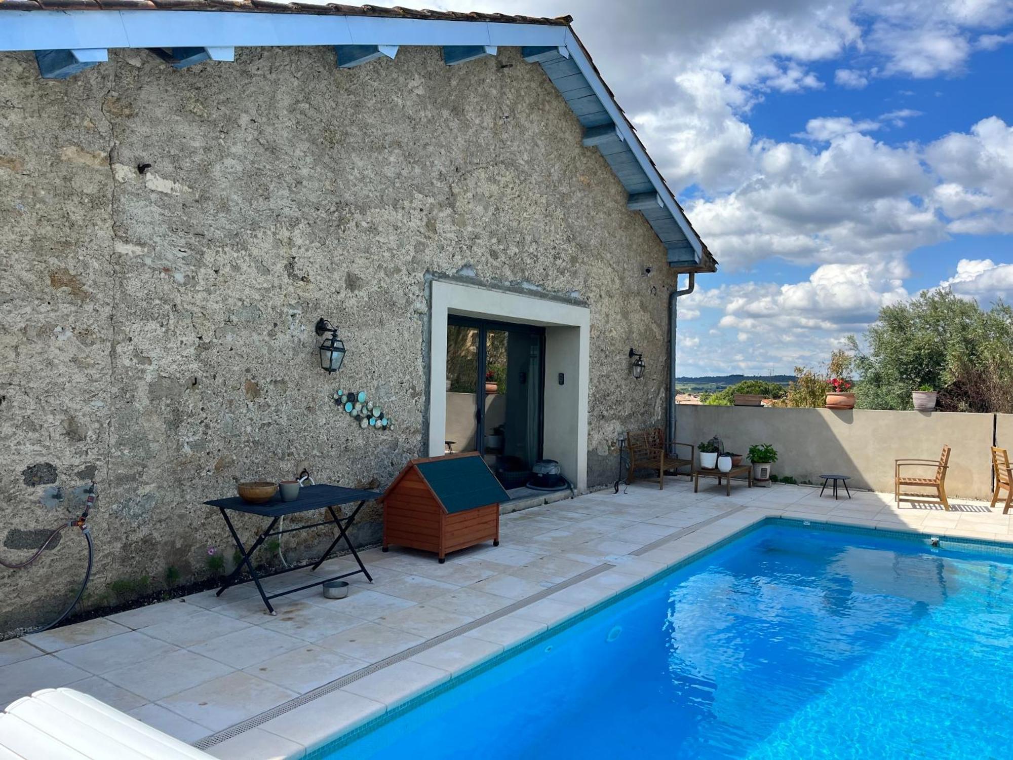 Bed and Breakfast Le Marronnier Saint-Genies-de-Fontedit Экстерьер фото